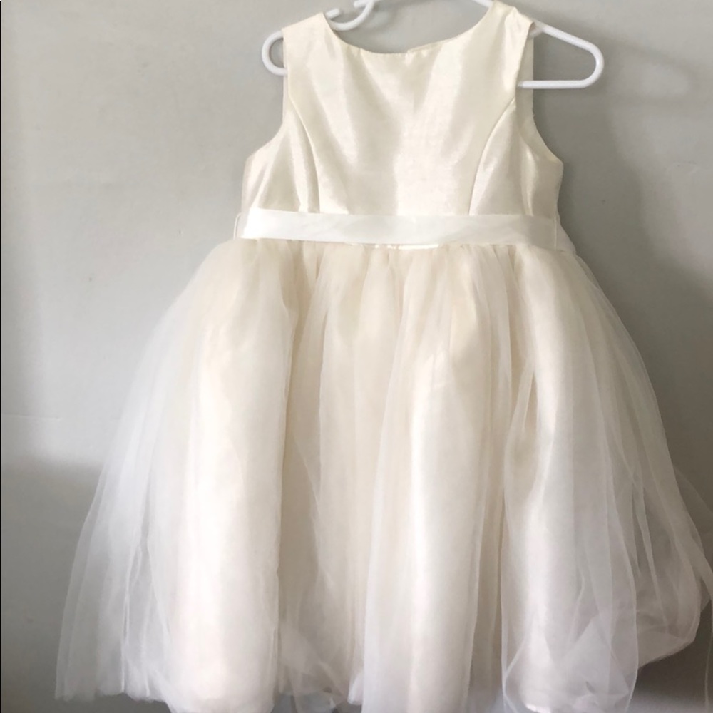 David’s Bridal Flower girl dress.